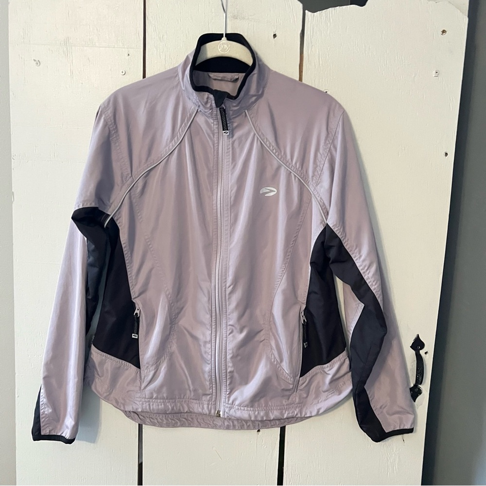 Brooks Women's Running Jacket Small Full Zip Athletic Windbreaker